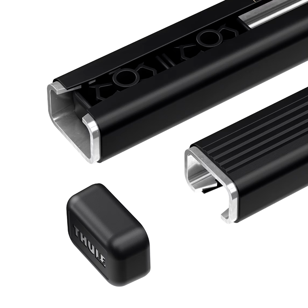 Thule Squarebar Evo Barra De Teto 108 Cm Com 2 Un. Preto