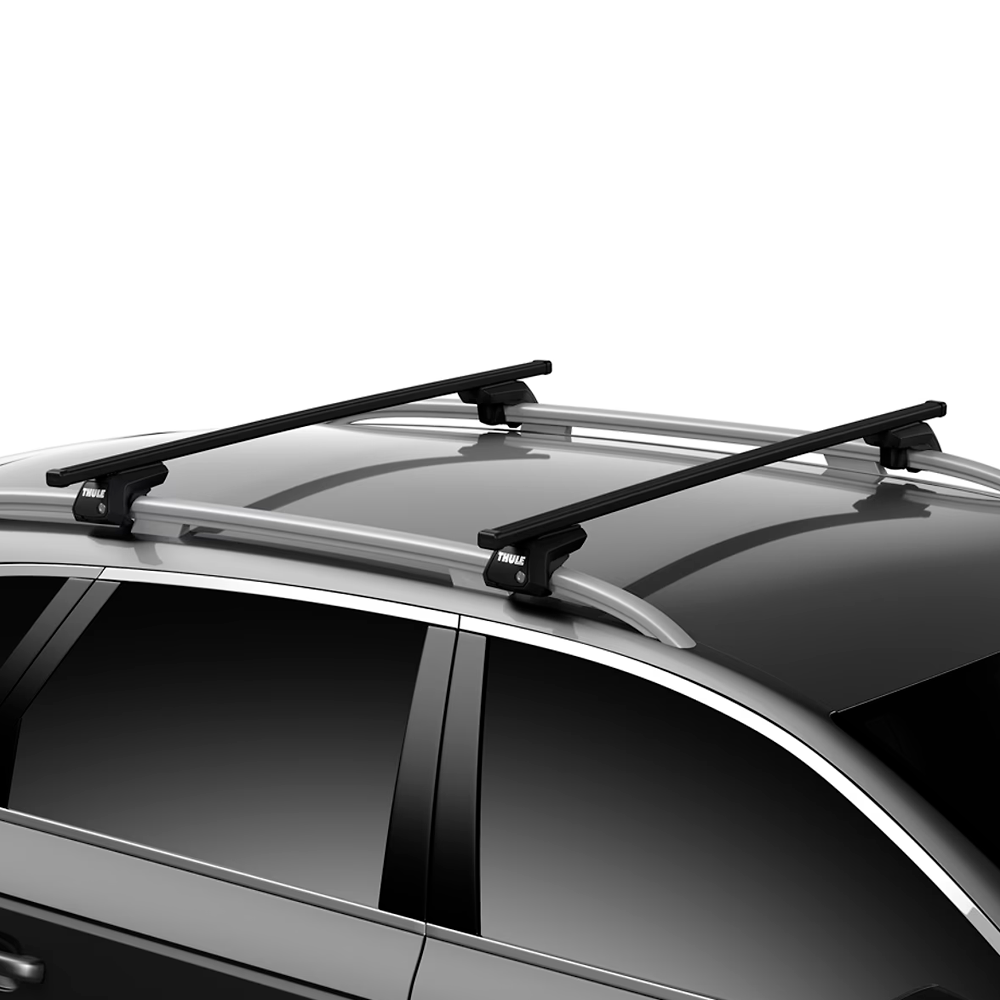Thule Squarebar Evo Barra De Teto 108 Cm Com 2 Un. Preto