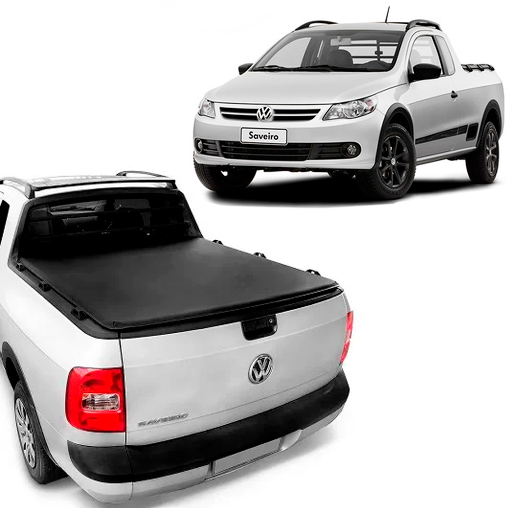 Capota Maritma Volkswagen Saveiro 2010 A 2021 Cabine Simples Com Gancho Flash Force