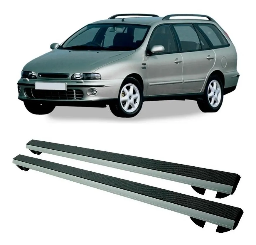 Rack De Teto Long Life Grip Marea Weekend Com Longarina 1996 á 2008 - 4 Portas.