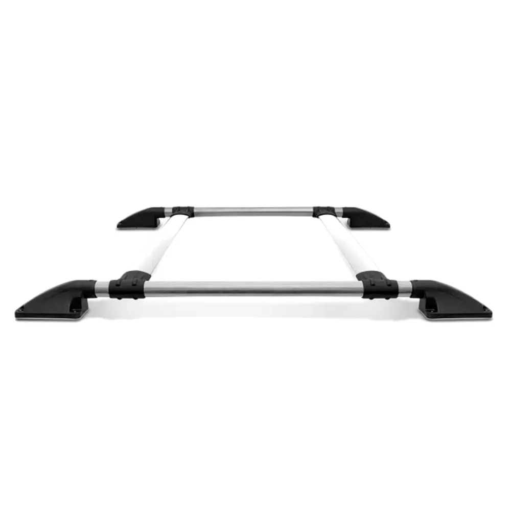 Rack Bagageiro de Teto Colado Prata Frontier 2017 Até 2023 Track